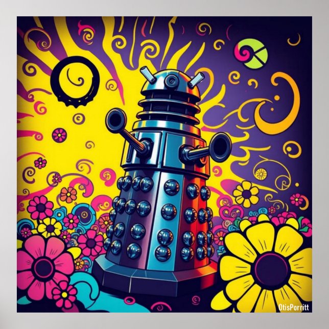 AFFICHE DALEKS DE L'AMOUR-4 (Devant)