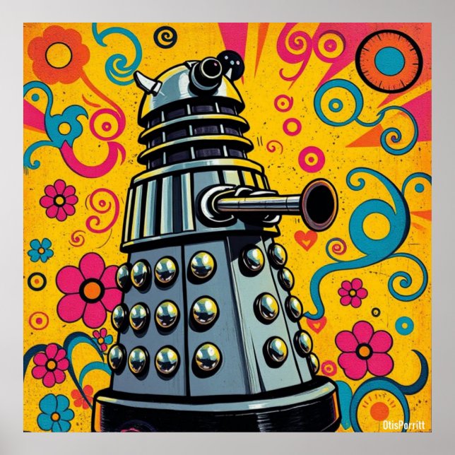 AFFICHE DALEKS DE L'AMOUR-6 (Devant)