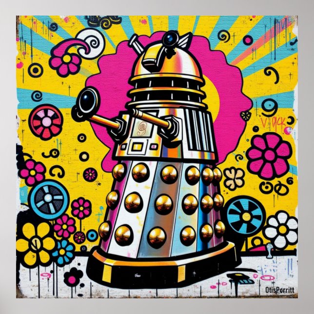 AFFICHE DALEKS OF LOVE-2 (Devant)
