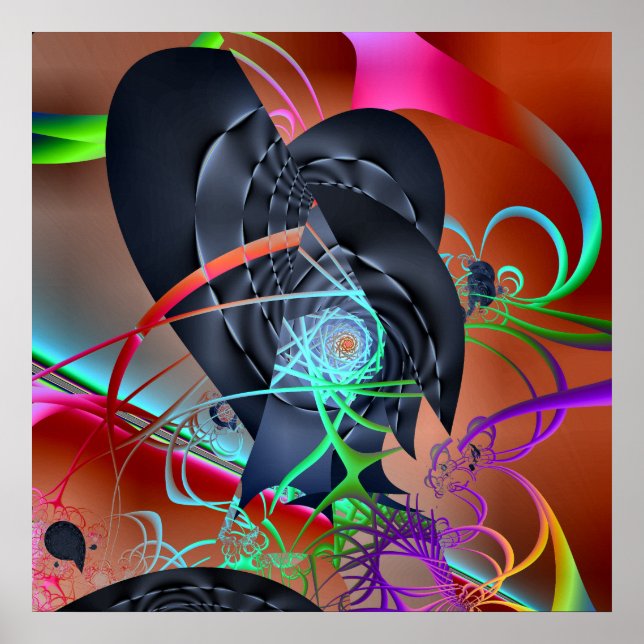 Affiche 'Dali-Scape' (Devant)