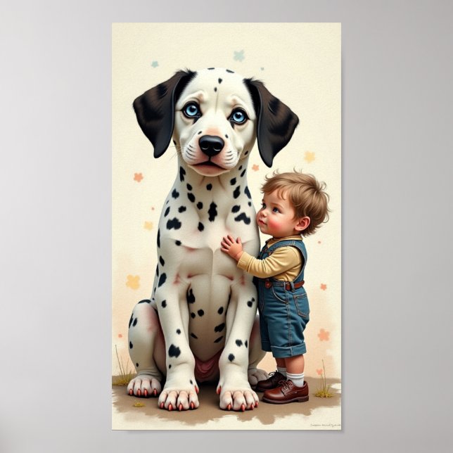 Affiche Dalmatie Cutie (Devant)