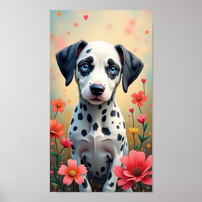 Affiche Dalmatie Cutie (Devant)