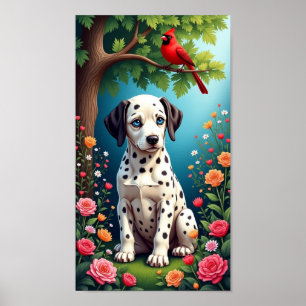 Affiche Dalmatie Cutie