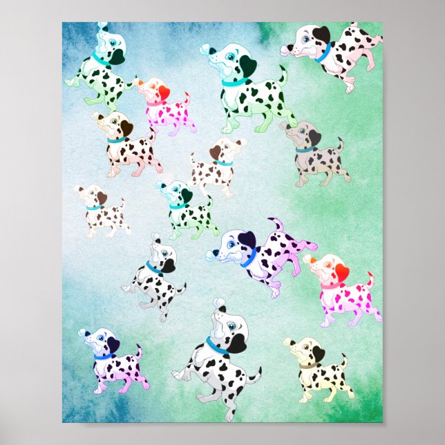 Affiche Dalmatien (Devant)