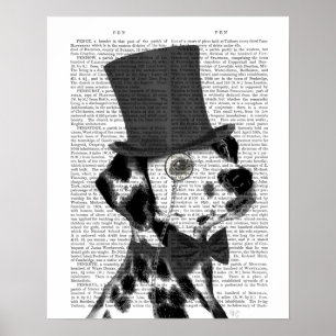 Affiche Dalmatien, Hound officiel et Casquette