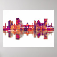 Damas Syria Skyline