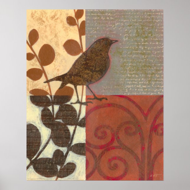 Affiche Damask Sparrow (Devant)