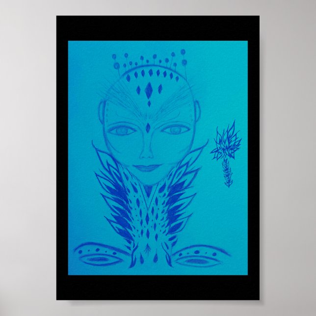 Affiche Dame (Devant)