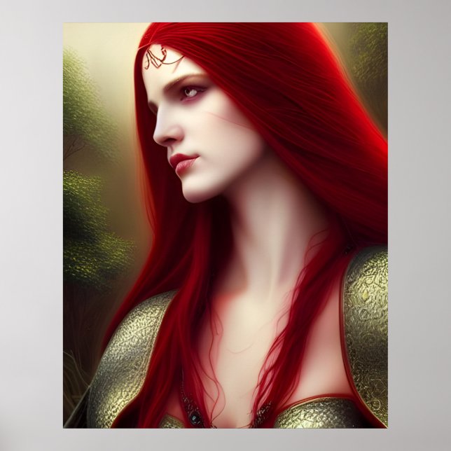 Affiche Dame de Camelot (Devant)