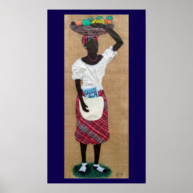 Affiche Dame de fruits (Devant)