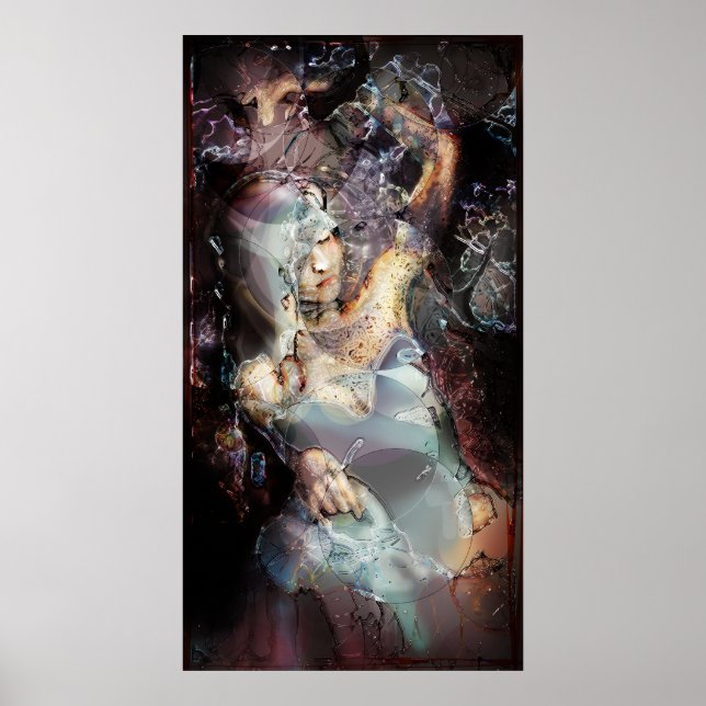 Affiche Dame de la pensée (Devant)