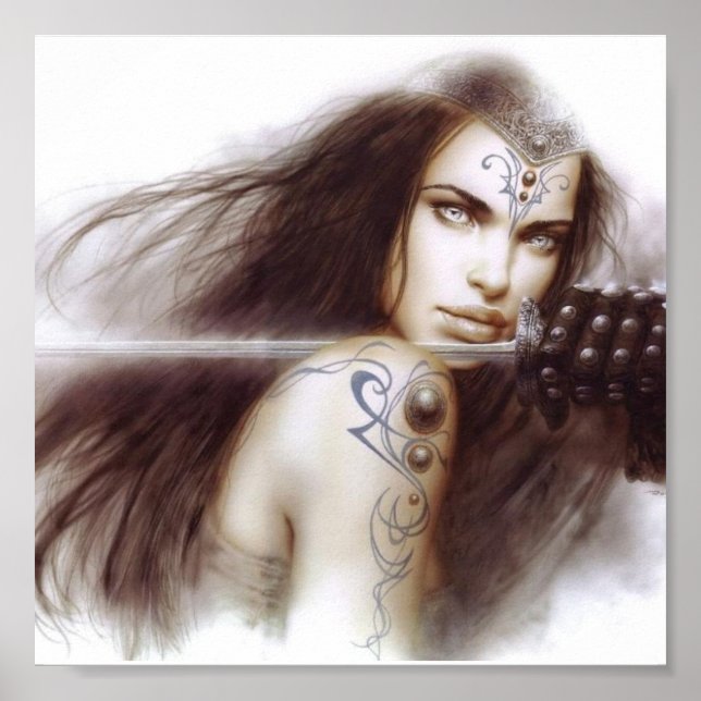 Affiche Dame guerrière (Devant)