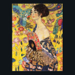 Affiche Dame Gustav Klimt Avec Ventilateur<br><div class="desc">Gustav Klimt Lady Avec Poster Du Ventilateur</div>