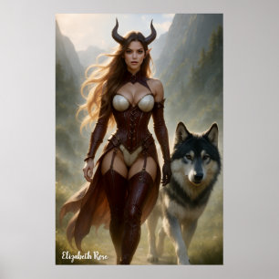 Affiche Dame Loup Démonesse
