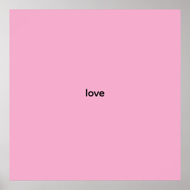 affiche d'amour faite par igor  (Devant)