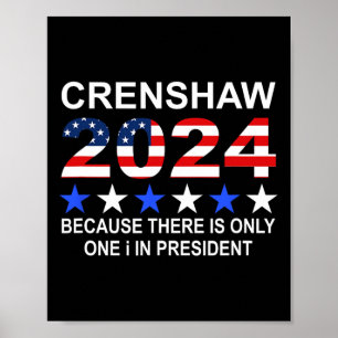 Affiche Dan Crenshaw Élection Présidentielle 2024 4 juille