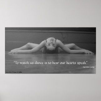 Affiche Dance Heart Speak