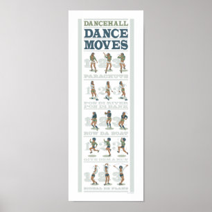 Affiche Dancehall Dance Moving