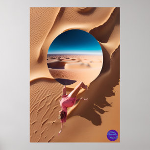 AFFICHE DANCER DU SABLE