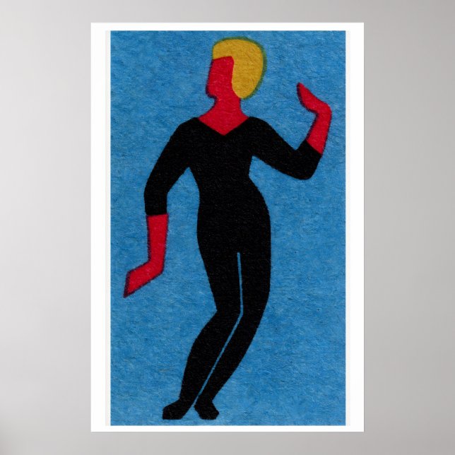Affiche Dancer - Matchbox Print - Aesthetic Wall Art (Devant)