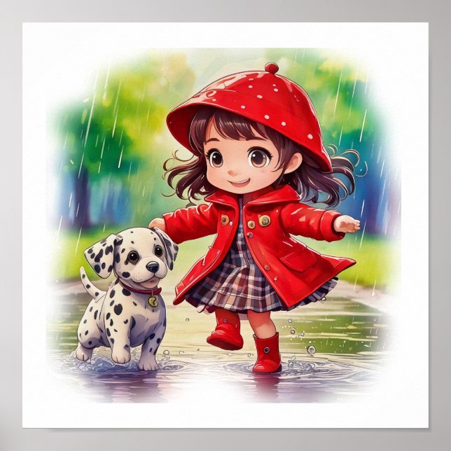 Affiche Dancin dans la pluie (Devant)