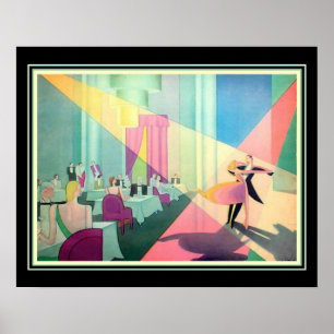 Affiche "Dancing in the Spotlight" Deco Print 16 x 20