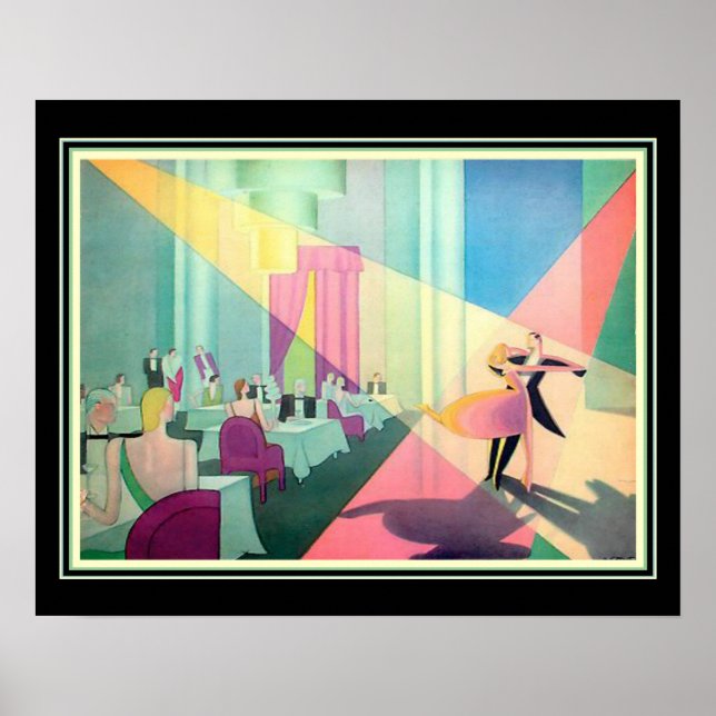 Affiche "Dancing in the Spotlight" Deco Print 16 x 20 (Devant)