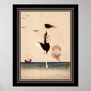 Affiche "Dancing on the Shore" vers 1916