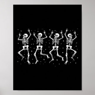 Affiche Dancing Skeletons Dance Challenge Boys Girl