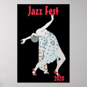Affiche Dancing  to Jazz 2020