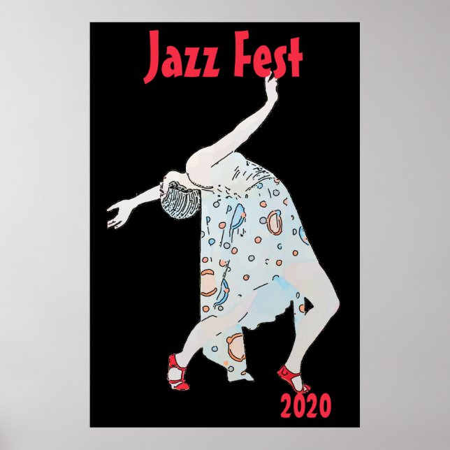 Affiche Dancing  to Jazz 2020 (Devant)