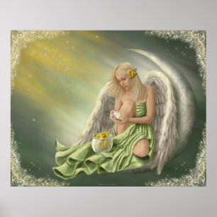 Affiche Dandelion Angel Moon