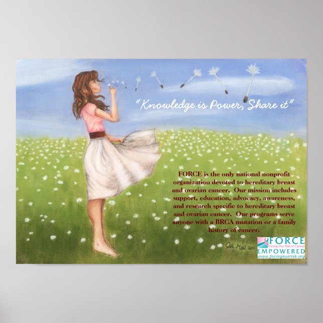 Affiche Dandelion FORCE (Devant)