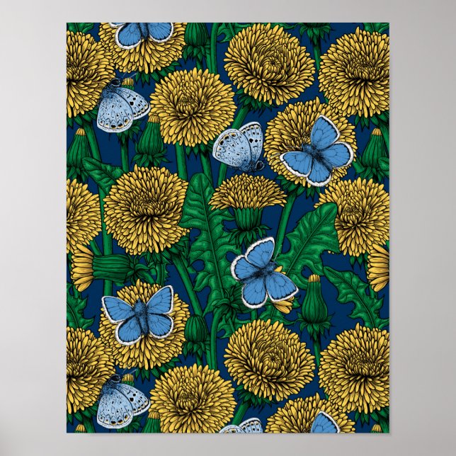 Affiche Dandelion medow (Devant)