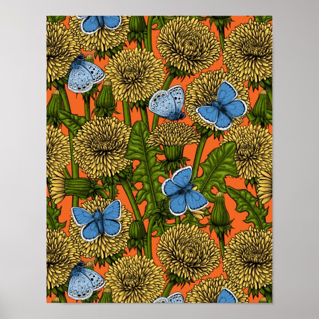 Affiche Dandelion medow (Devant)