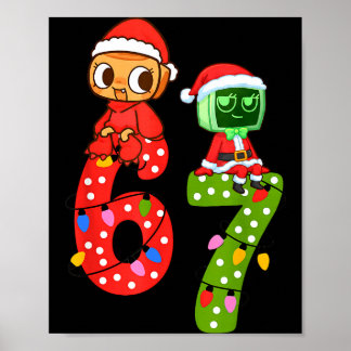 Affiche Dandy Bruh 67 Days Meme Humor 6 7 Shelly World Six