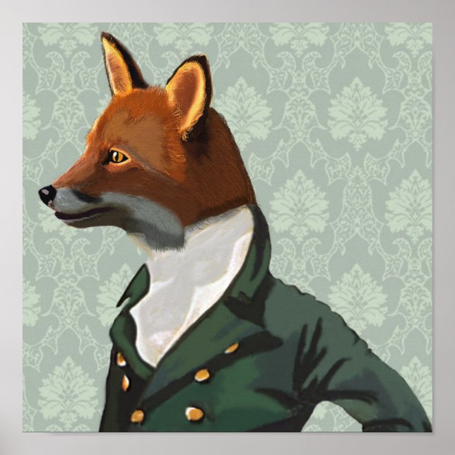 Affiche Dandy Fox Portrait (Devant)