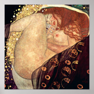Affiche Dané Gustav Klimt