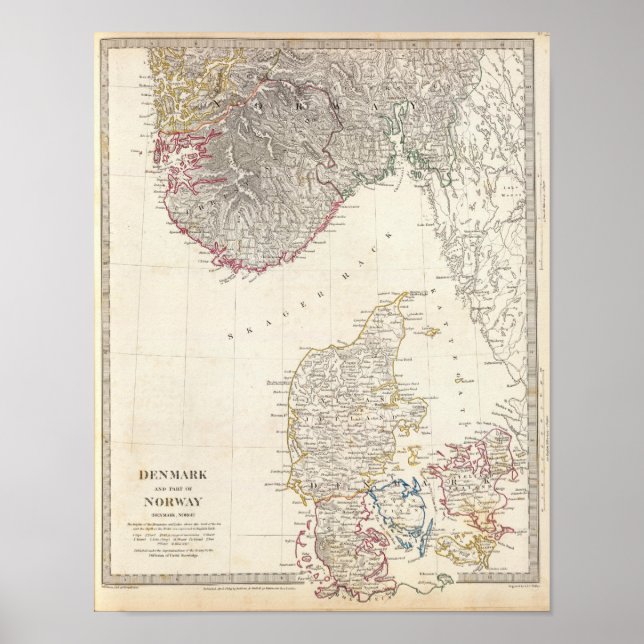 Affiche Danemark, pt de Norvège (Devant)