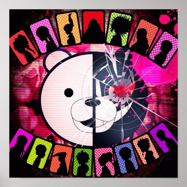 Affiche dangan ronpa (Devant)