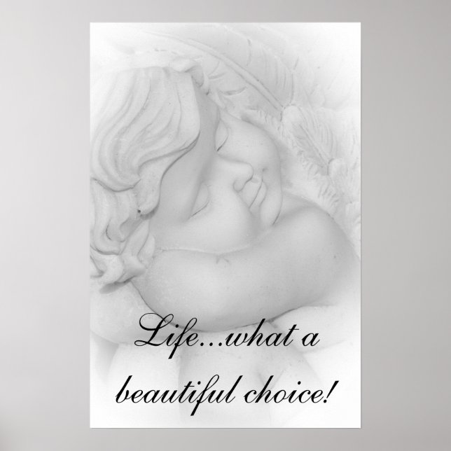 Affiche d'ange pour la vie (Devant)