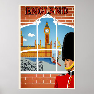 Affiche d'Angleterre