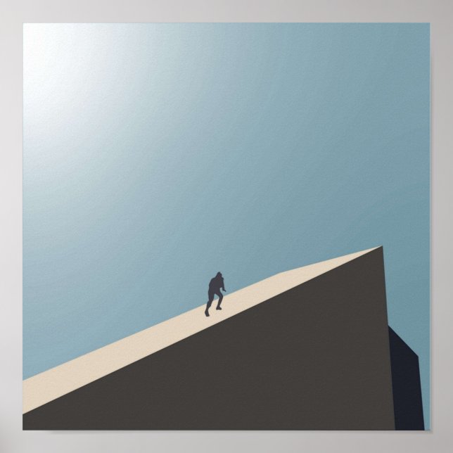 Affiche daniel caesar freudian pochette d'album minimale (Devant)