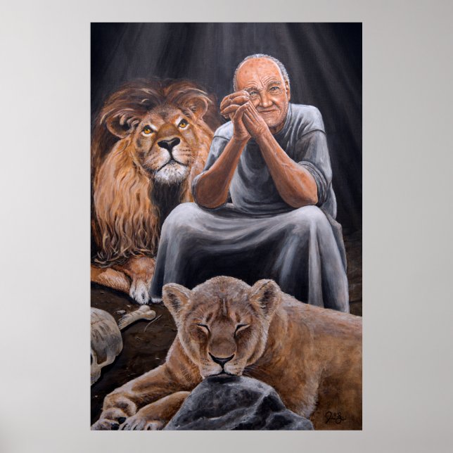 Affiche Daniel dans le Den du Lion (Devant)