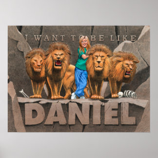 Affiche Daniel et le Den du Lion - Fille
