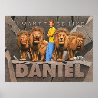 Affiche Daniel et le Den du Lion - Garçon