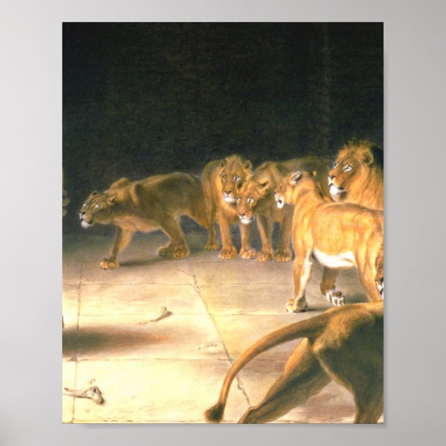 Affiche Daniel Répond Au Roi En Lions Den Briton Riviere (Devant)