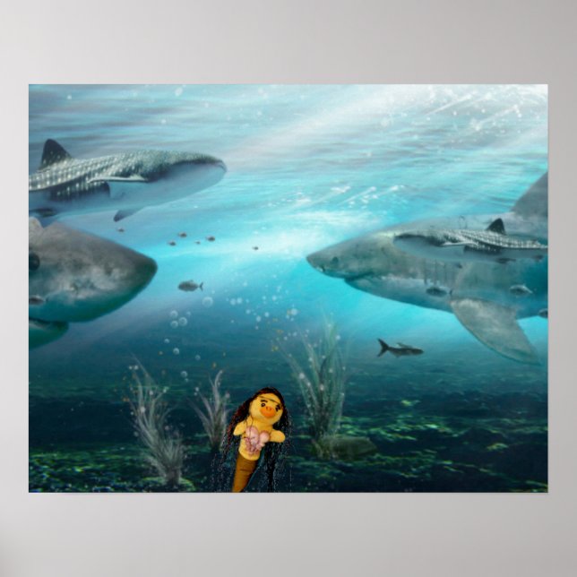 Affiche Danni l'affiche de la sirène (Devant)