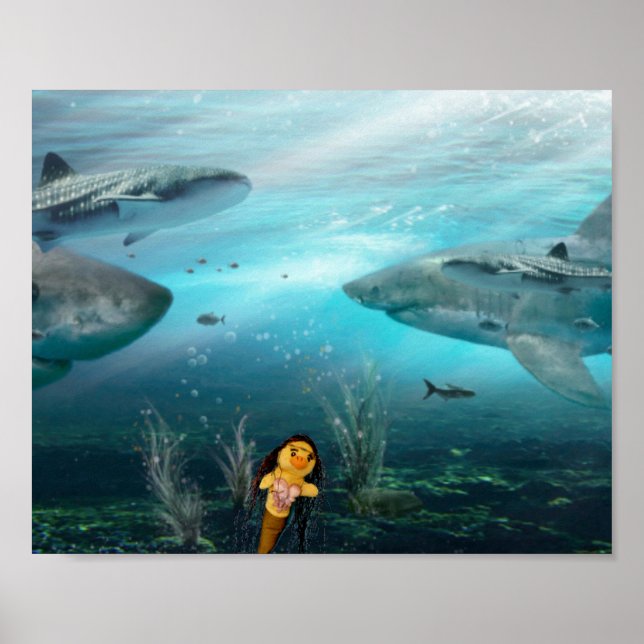 Affiche Danni l'affiche de la sirène (Devant)