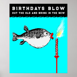 Affiche d'anniversaire drôle pour adulte